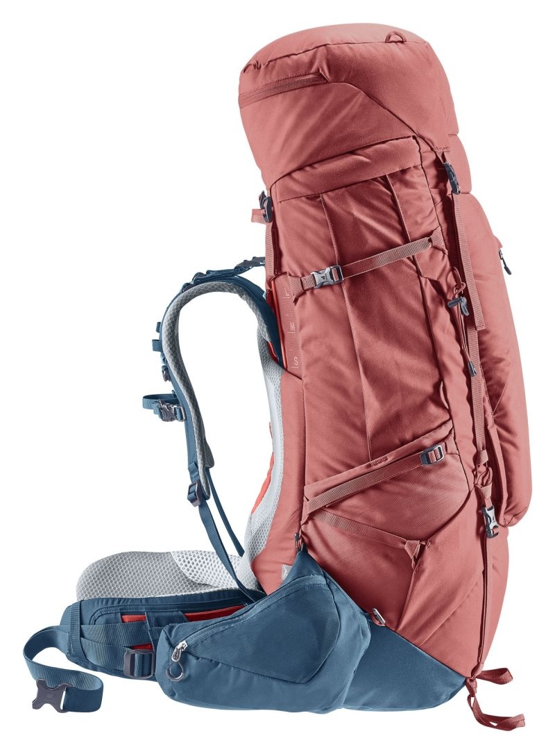 Sac à Dos De Montagne Deuter Randonnée backpack Aircontact X 80+15 SL Redwood-ink | KDM-0727689