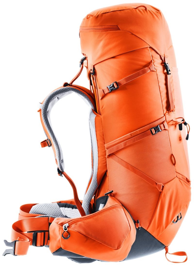 Sac à Dos De Montagne Deuter Randonnée backpack Aircontact Core 55+10 SL Grise Foncé | BCW-5890737