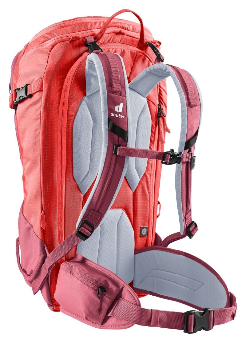 Sac à Dos De Neige Deuter Ski tour backpack Freerider Pro 32+ SL Maron-currant | TKA-0709461