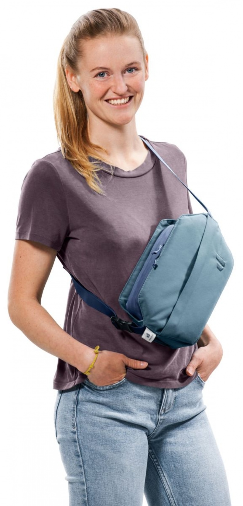 Packs En Cours D'exécution Deuter Hip bag Passway 2 Bleu | EXB-9133611