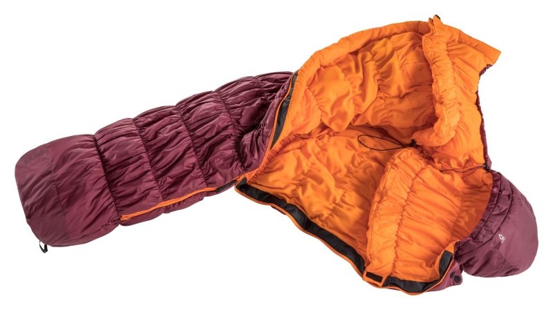 Sac De Couchage Deuter Synthétique fibre sleeping bag Exosphere -6 SL Mangue | LES-0405096