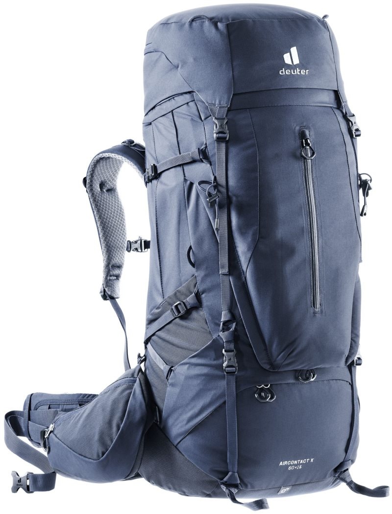 Sac à Dos De Montagne Deuter Randonnée backpack Aircontact X 60+15 Ink | SVS-6896251