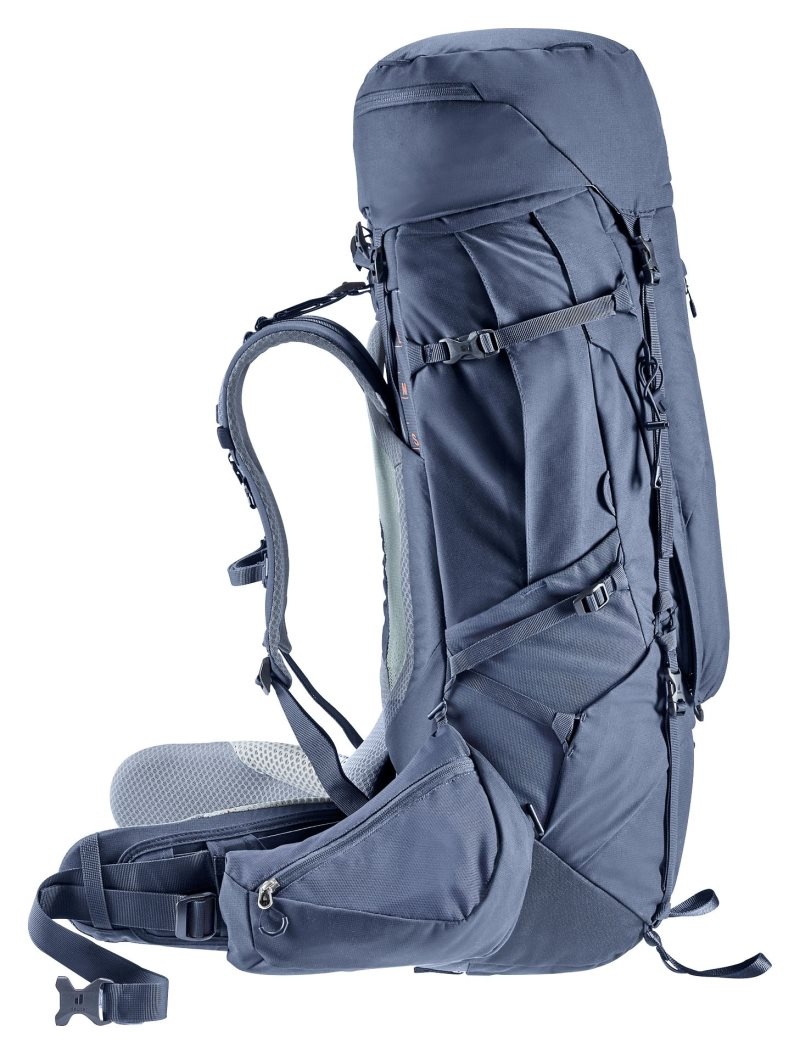 Sac à Dos De Montagne Deuter Randonnée backpack Aircontact X 60+15 Ink | SVS-6896251